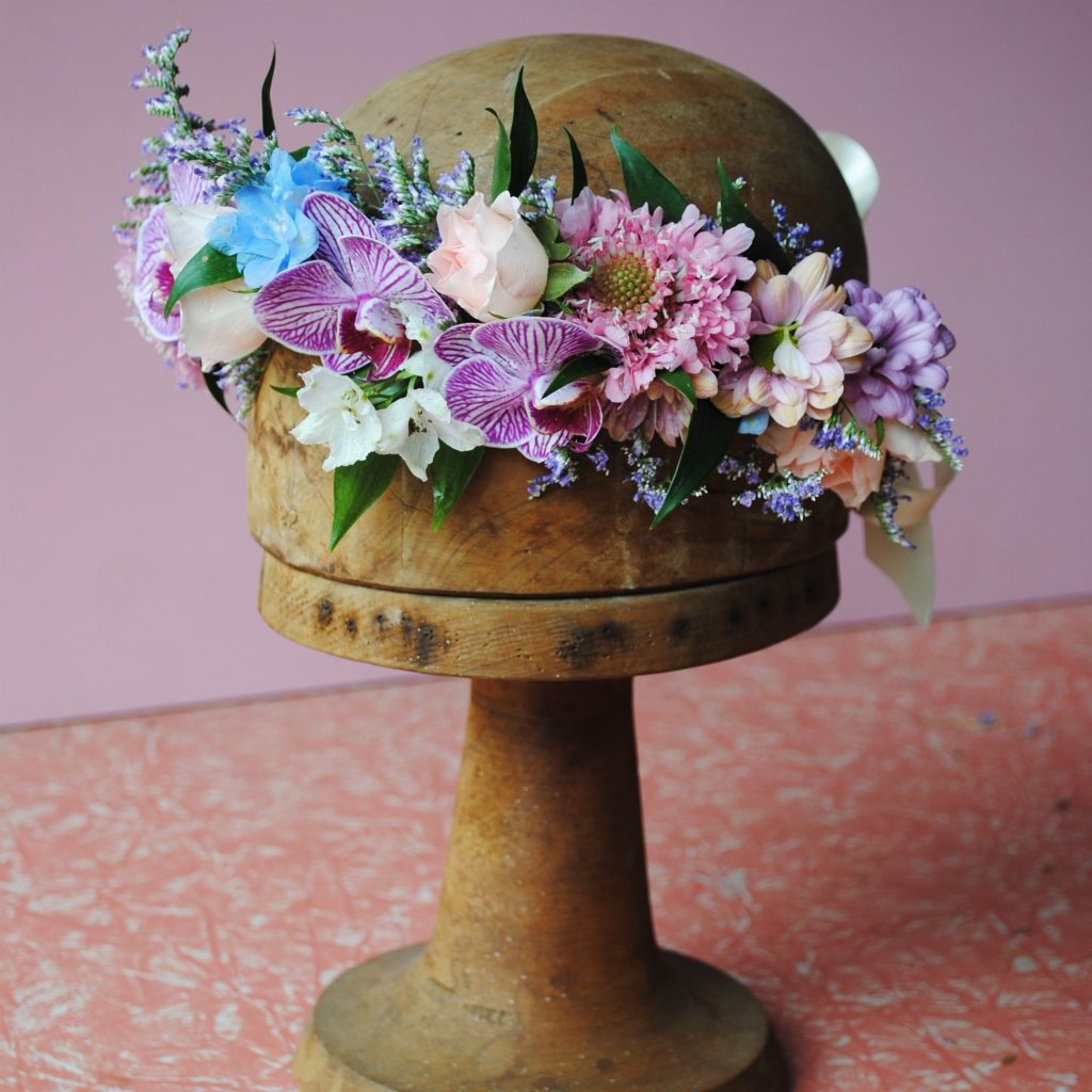 Fresh Flower Crown The Local Bunch